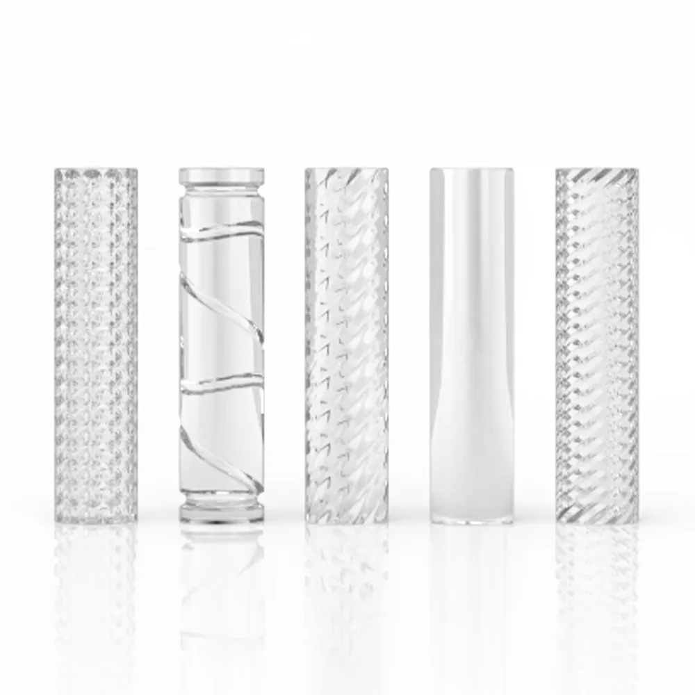 Honeybee Herb Etched Quartz Pillars