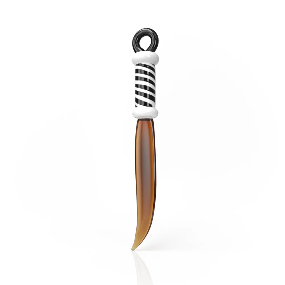 Honeybee Herb Glass Sword Dab Tool