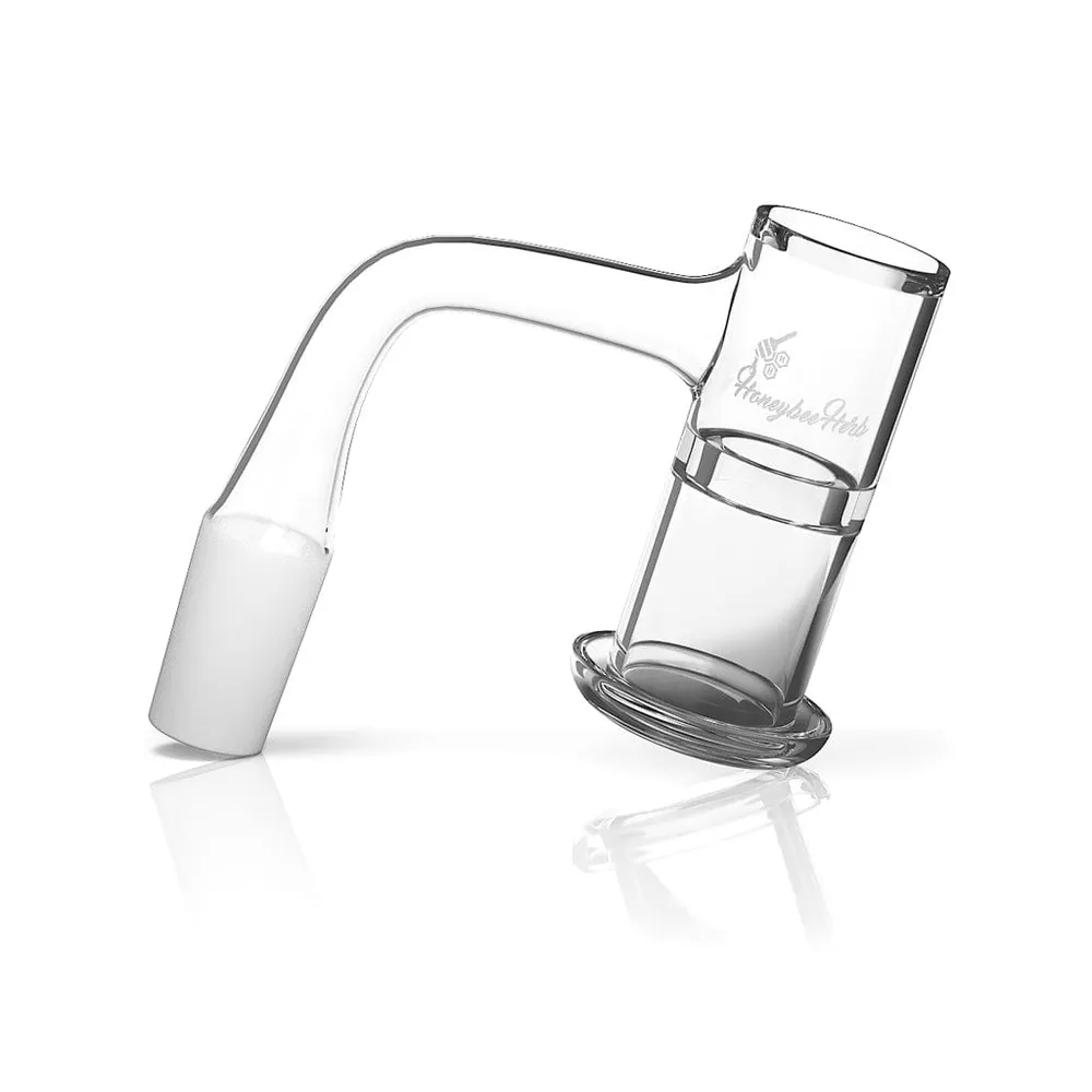 Honeybee Herb Honeysuckle XL 90° Quartz Banger - Black Line