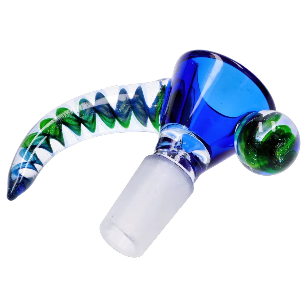 DankStop Horn Bowl - Jade Blue
