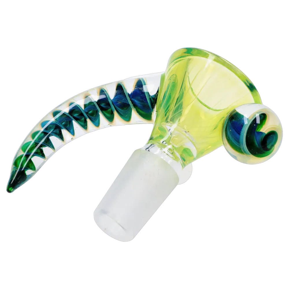 DankStop Horn Bowl - Light Green