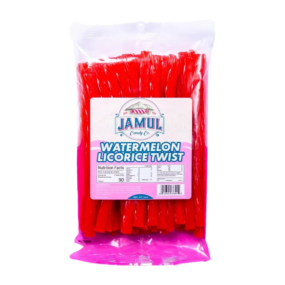 Cow Crack Jamul Candy Co. Watermelon Licorice - 16 oz.