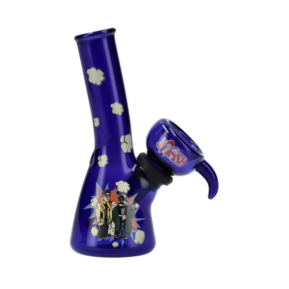 Jay and Silent Bob 4" Mini Bong - Groovy Blue