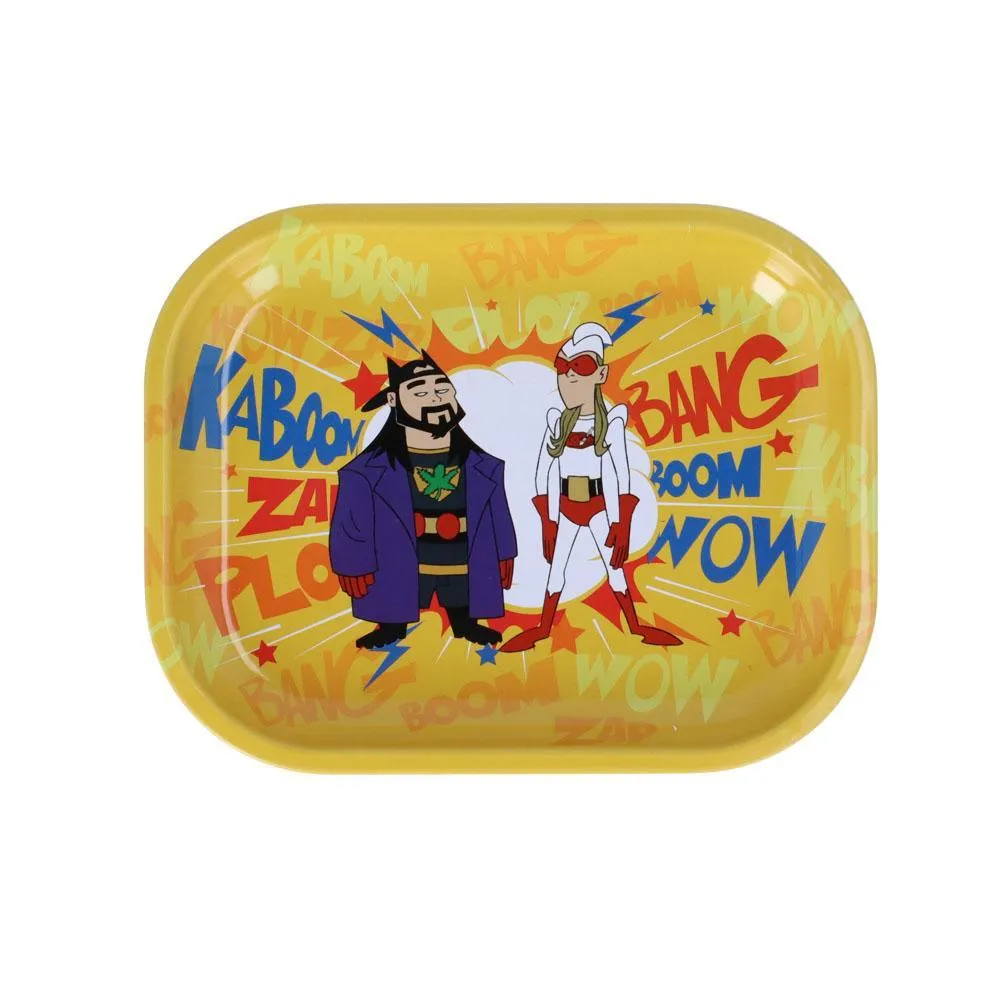 Jay and Silent Bob Bluntman & Chronic Superhero Rolling Tray