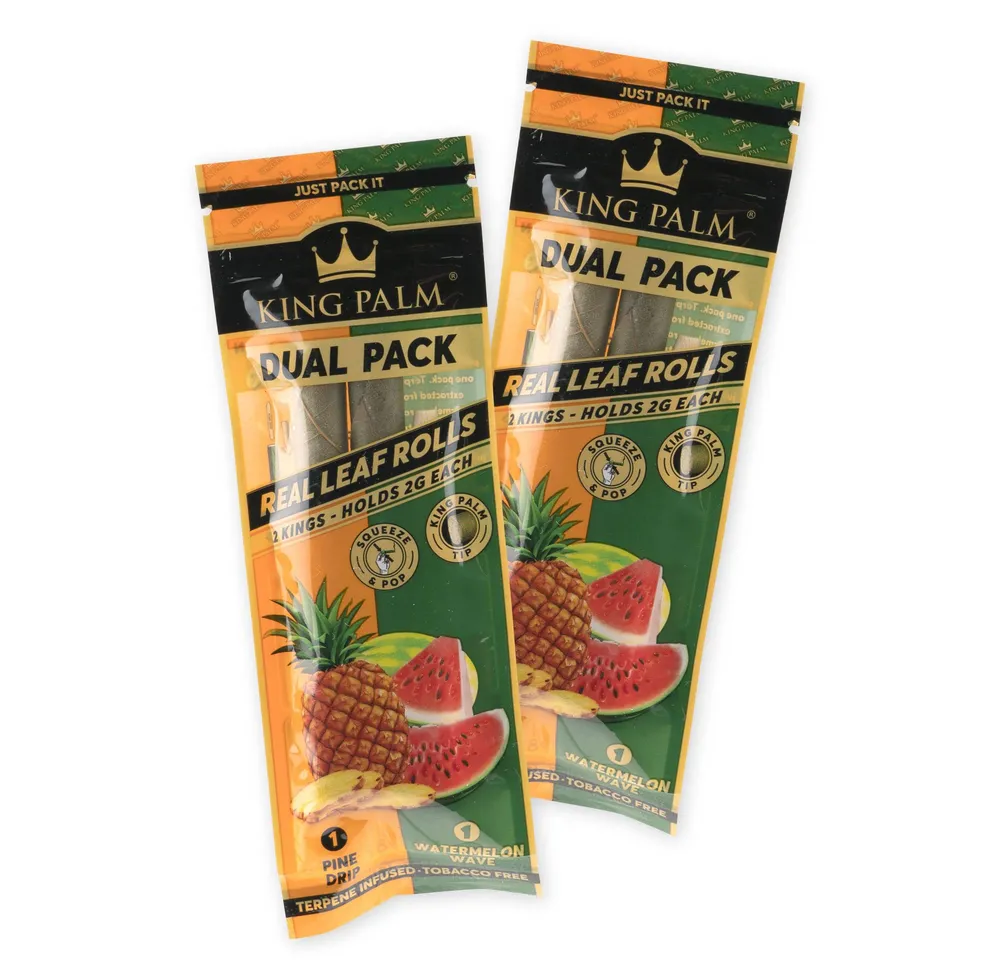 King Palm King Size Flavor Pre Rolled Cones - 2 Packs of 2