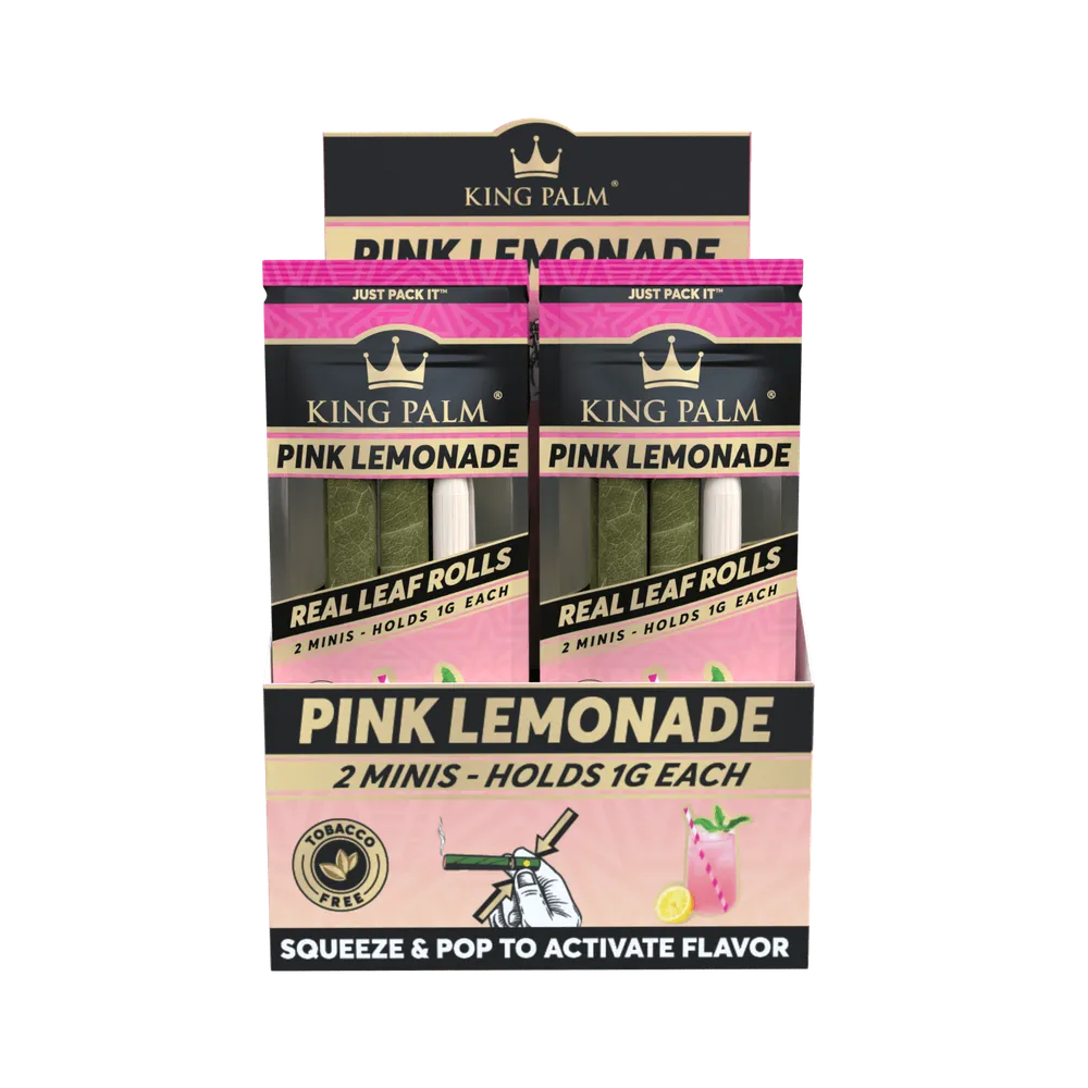 King Palm Mini Flavor Pre Rolled Cones - 20 Packs of 2