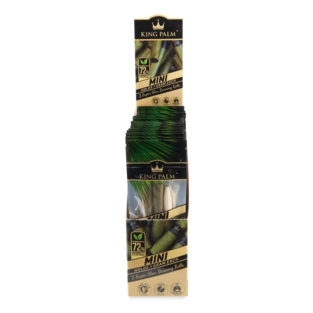King Palm Mini Pre Rolled Cones - 20 Packs of 2