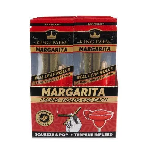 King Palm Slim Flavor Pre Rolled Cones - 20 packs of 2
