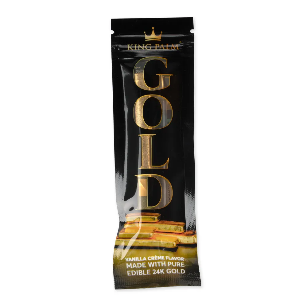 King Palm Vanilla Gold Mini Flavor Pre Rolled Single Leaf Tubes
