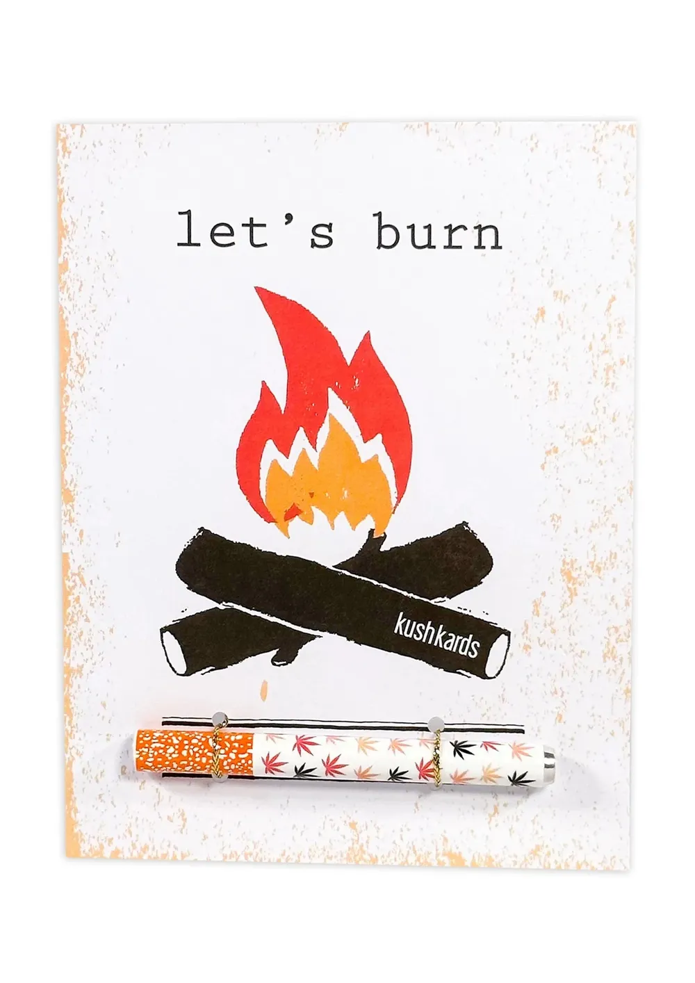 KushKards Let's Burn Greeting Card