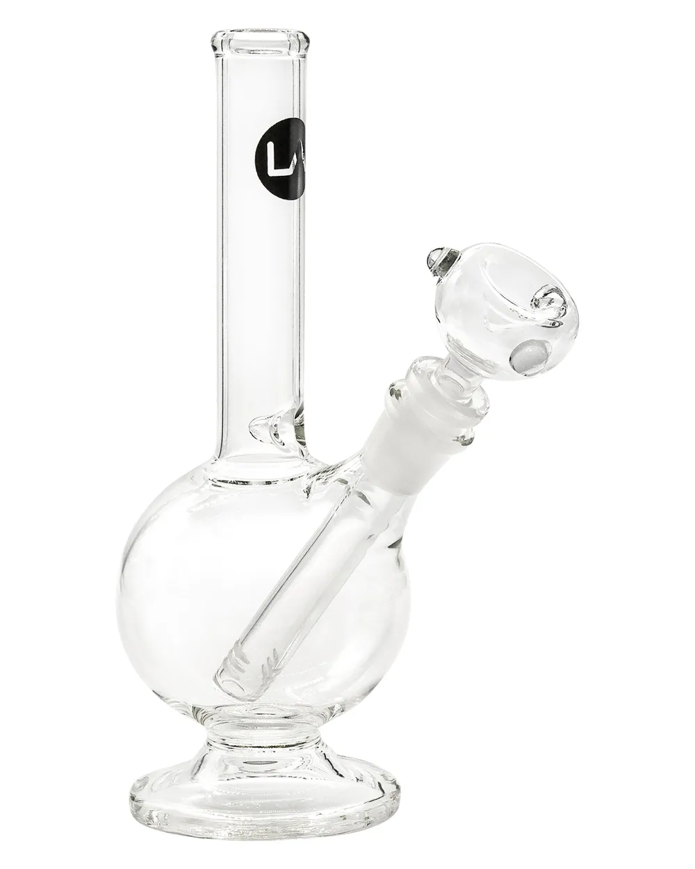 LA Pipes 9" Pedestal Bubble Beaker Bong