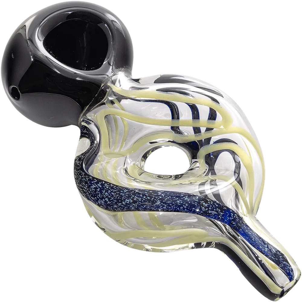LA Pipes Dichro Donut Slime Hand Pipe