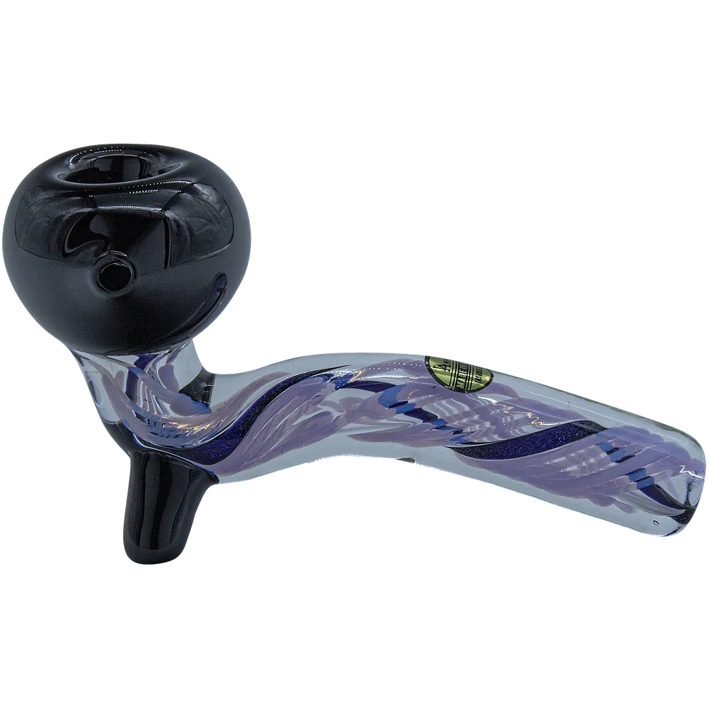 LA Pipes Galactic Storm Slime & Dichro Sherlock Pipe