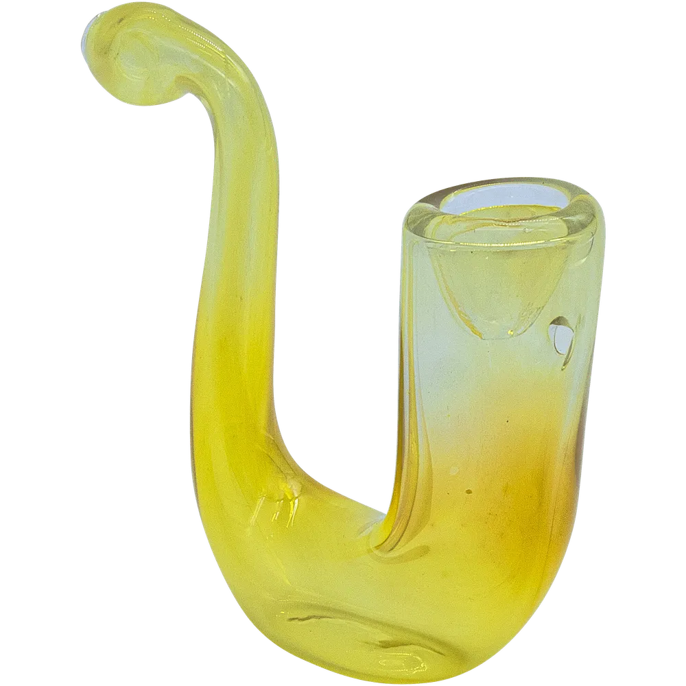 LA Pipes The "Calabash" Fumed Glass Sherlock