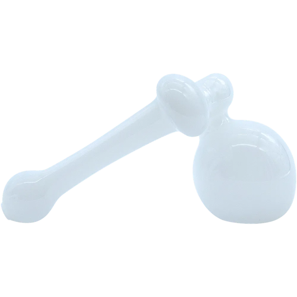 LA Pipes The "Ivory Sidecar" Glass Sidecar Bubbler Pipe
