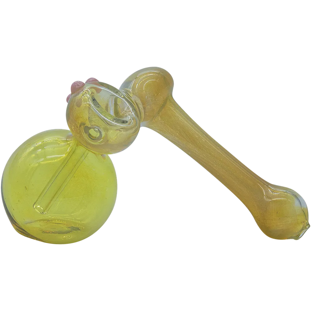 LA Pipes The "Silver Sidecar" Fumed Hammer Sidecar Pipe