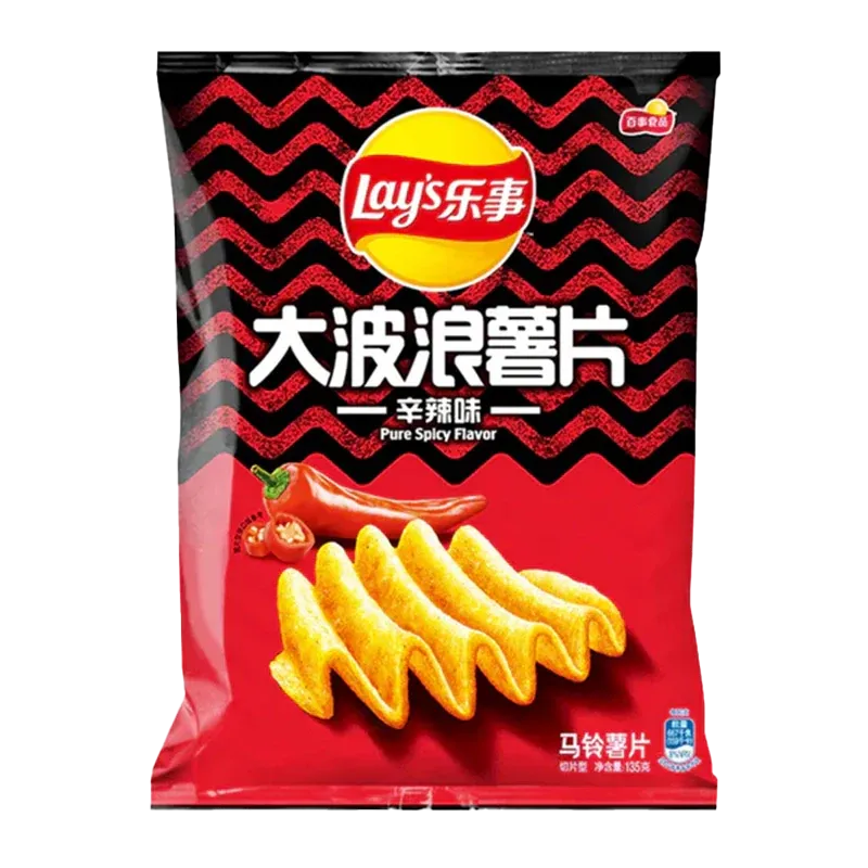Lay's Chips - Wavy Pure Spicy