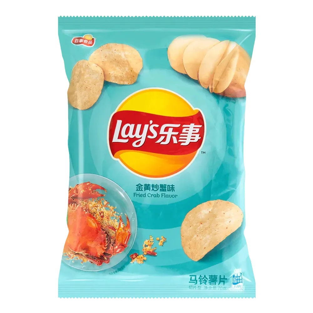 Lay's Fried Crab Flavor Chips