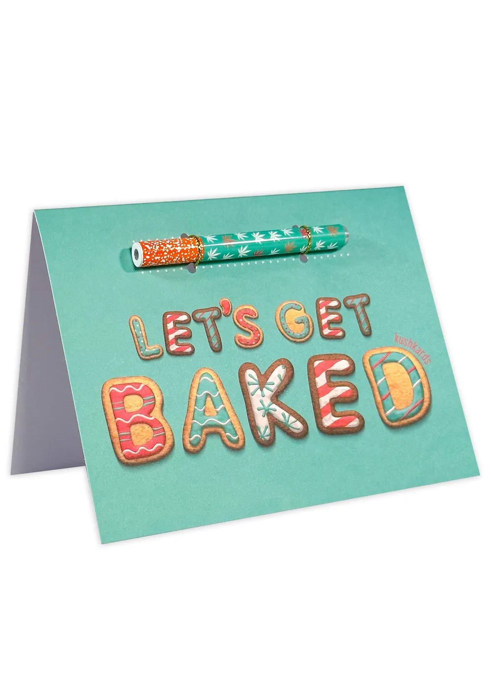 KushKards Let's Get Baked Greeting Card