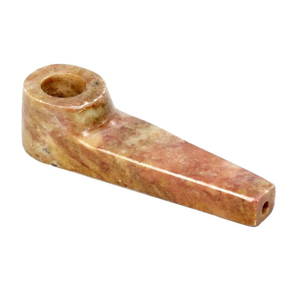 Marble-Colored Stone Pipe - 3.5"