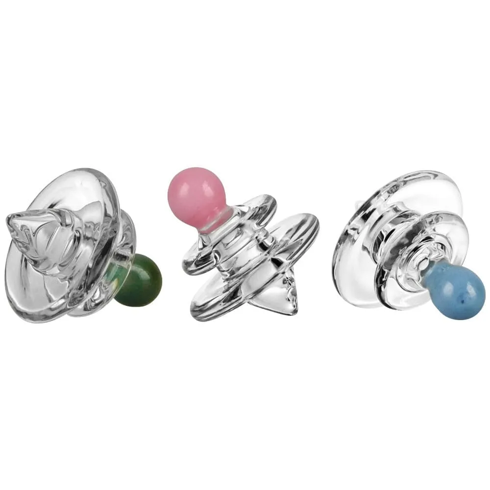 Marble Top UFO Carb Cap - 35mm / Colors Vary