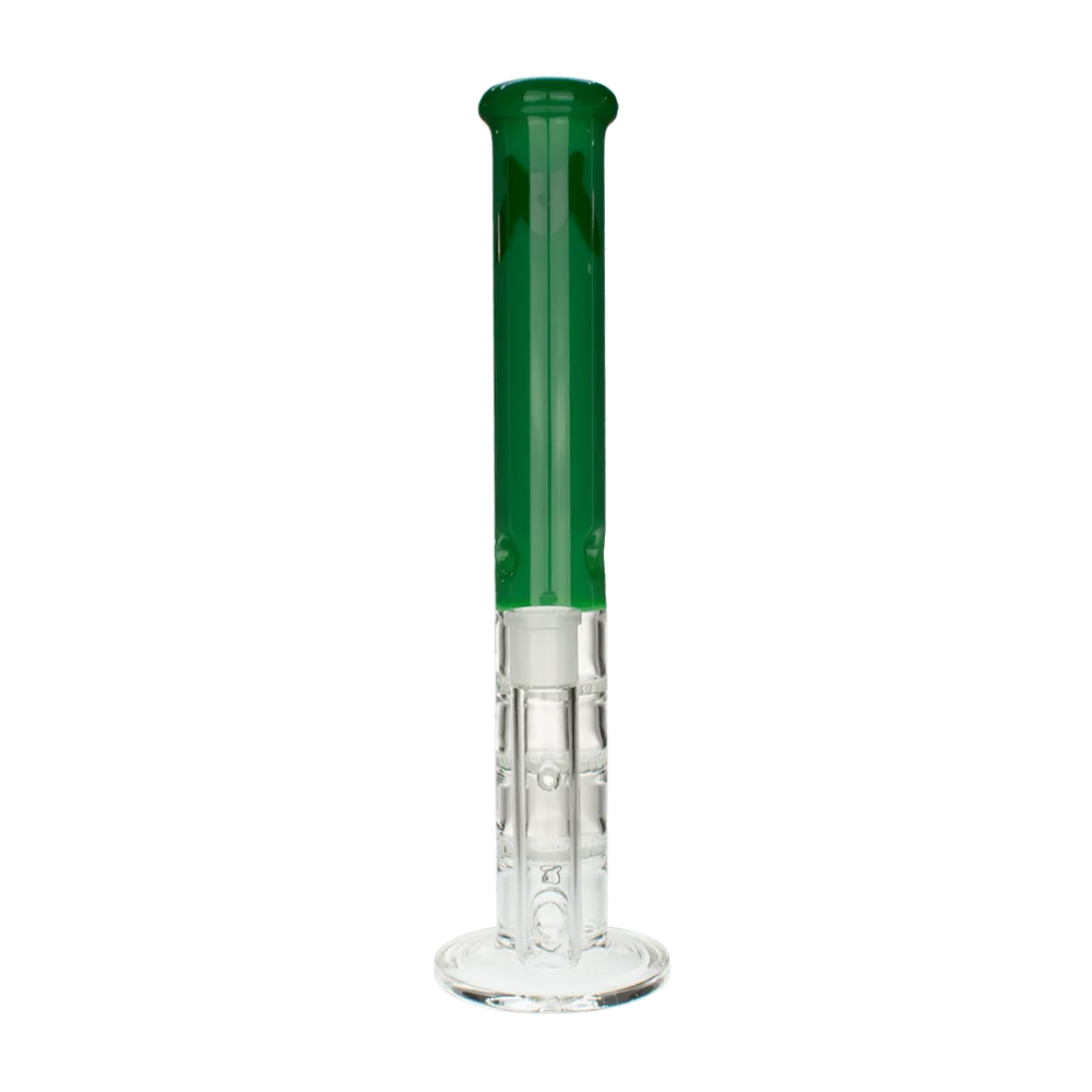 MAV Glass Full Color Triple Honeycomb Perc Straight Tube