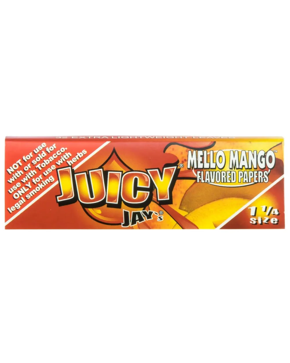 Juicy Jay's Mello Mango 1-1/4 Rolling Papers