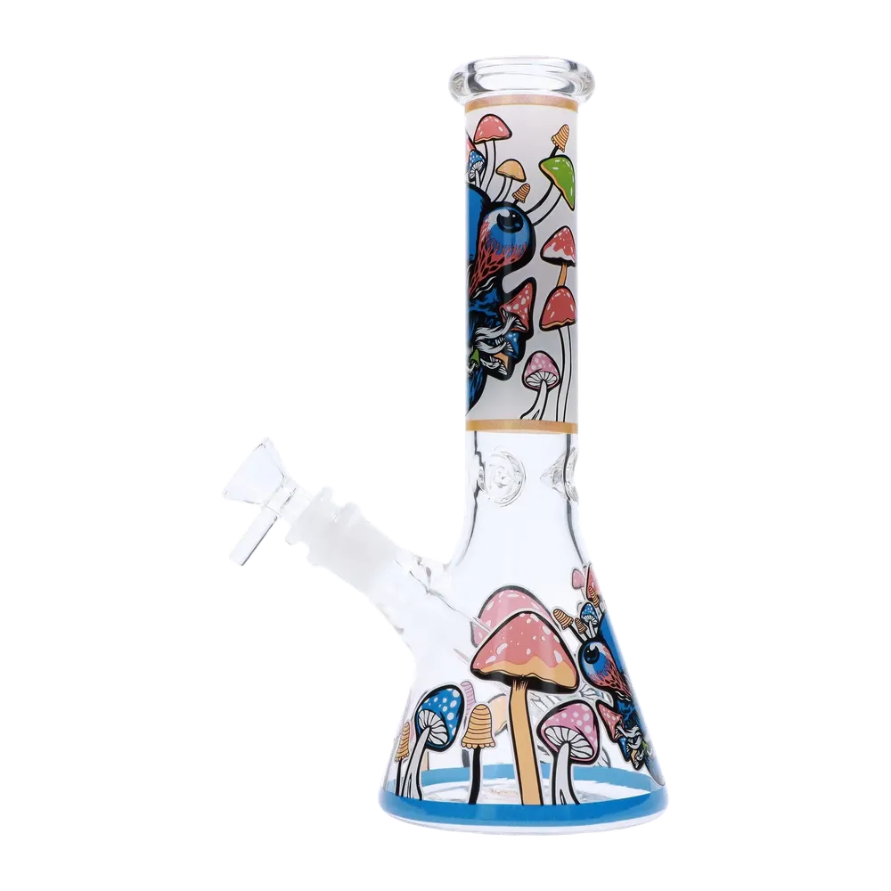 DankStop Mushroom Design Bong - 8 in.