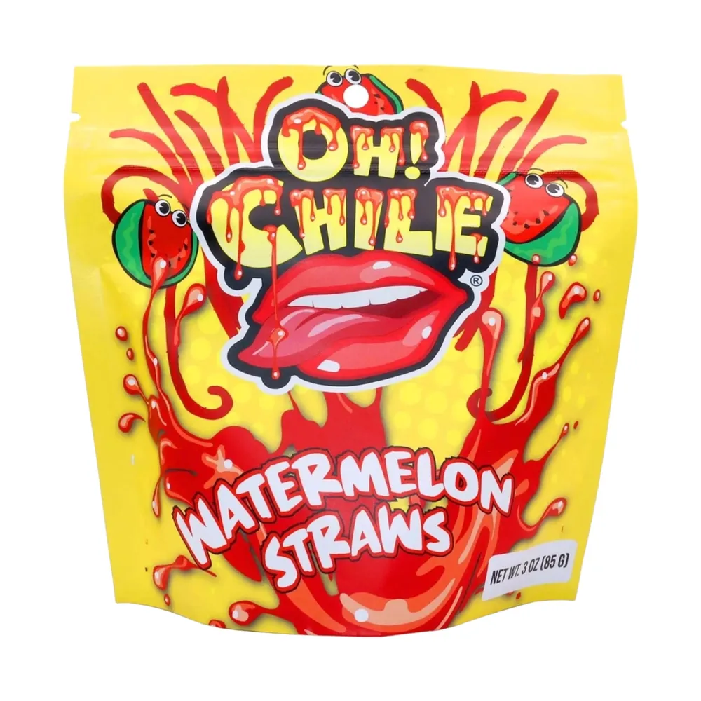 Cow Crack Oh! Chile Watermelon Straws - 3 oz.
