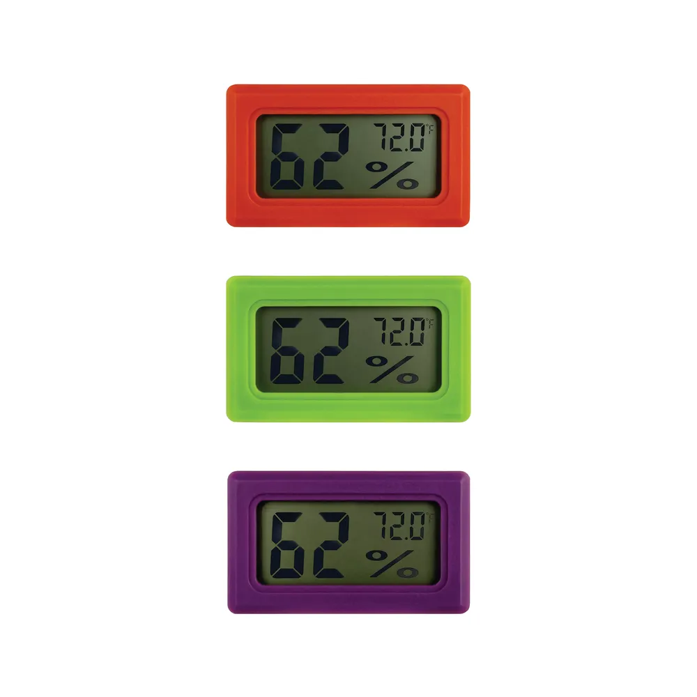 ONGROK Digital Hygrometer 6-Pack