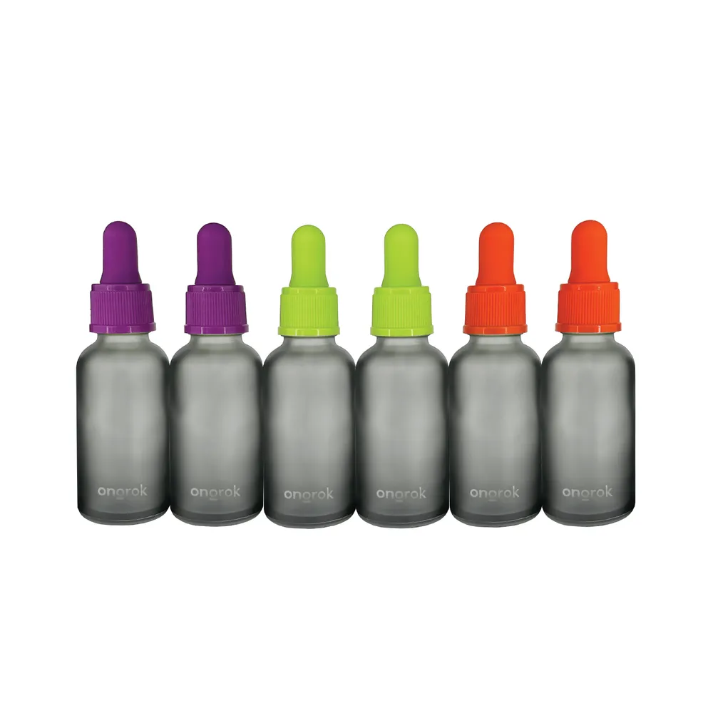 ONGROK Glass Dropper Jar 6 pack