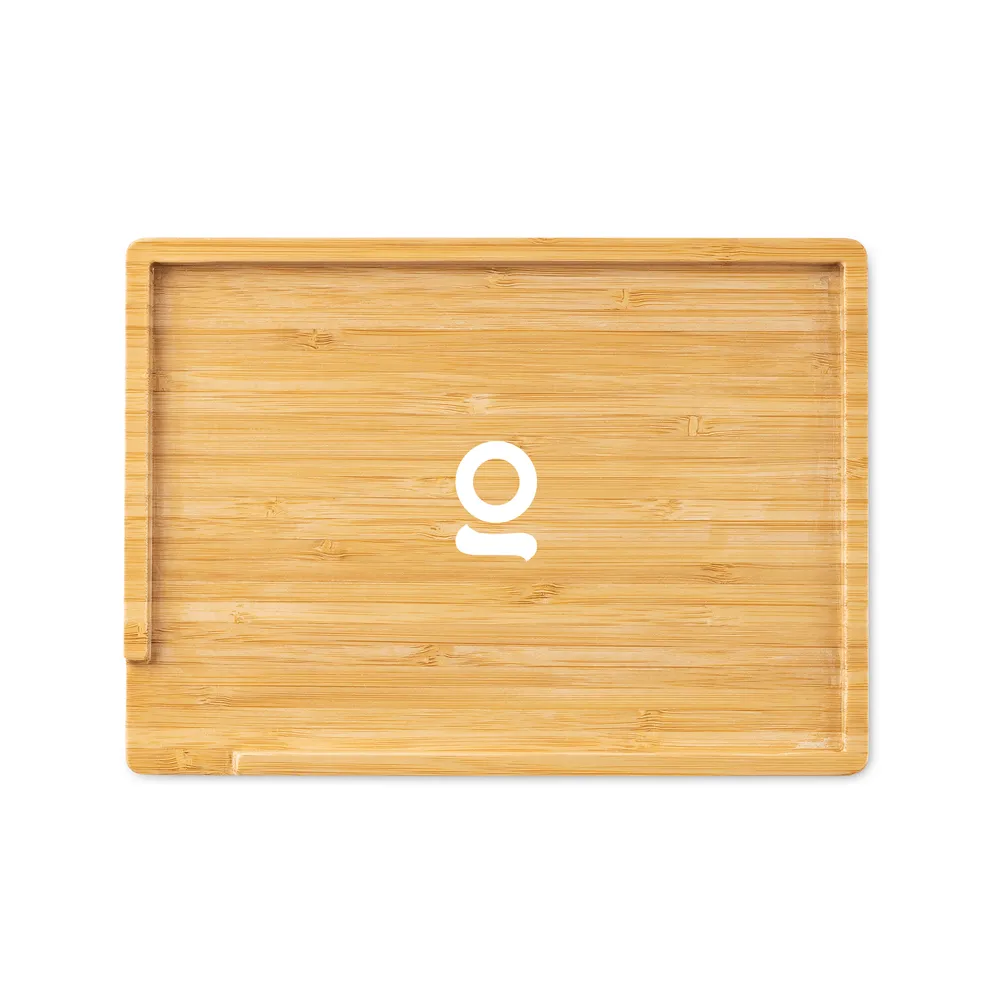 ONGROK Sustainable Bamboo Wood Rolling Tray