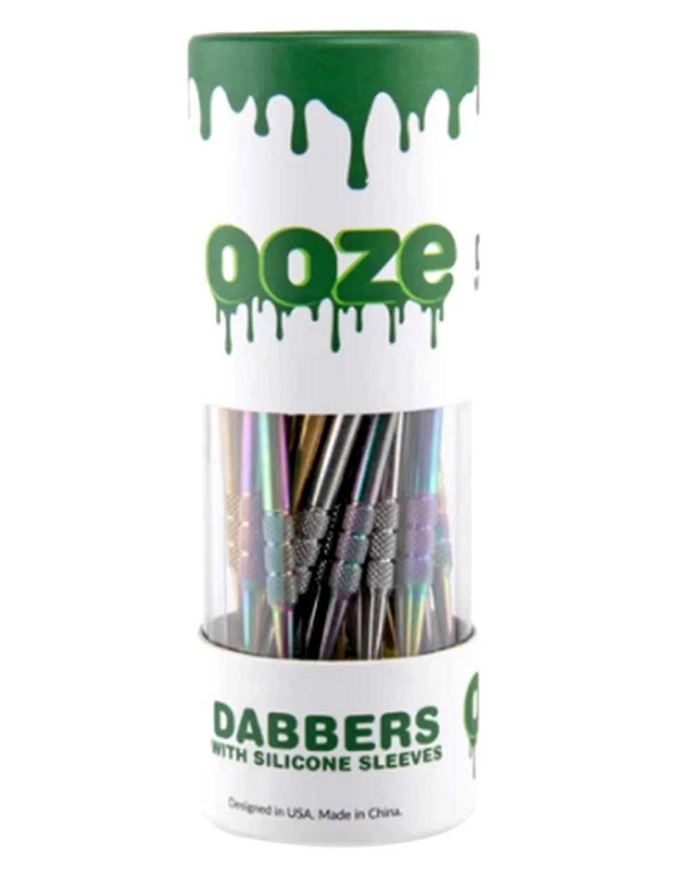 Ooze 30 Assorted Color Dab Tools and Silicone Caps
