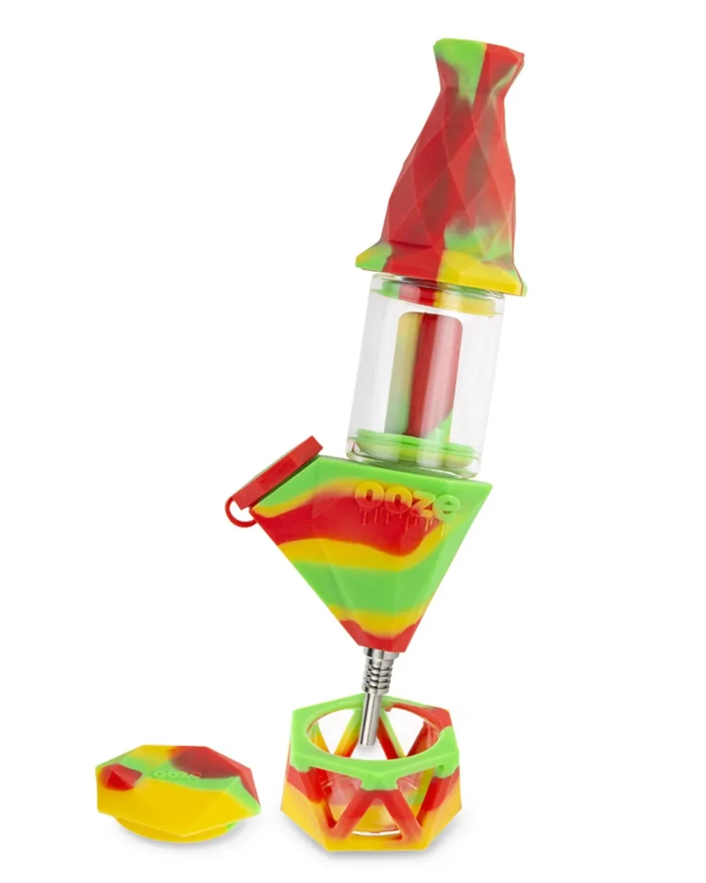 Ooze Nectar Silicone Bong & Nectar Straw