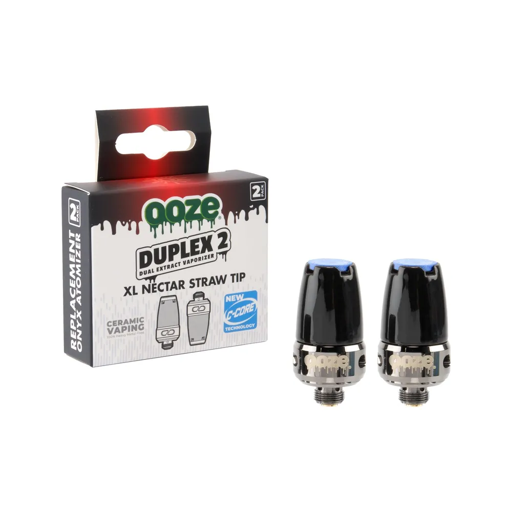 Ooze Duplex 2 XL Nectar Straw Tip 2-Pack