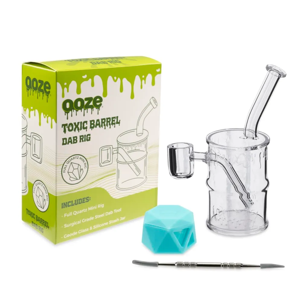 Ooze Toxic Barrel Quartz Mini Rig