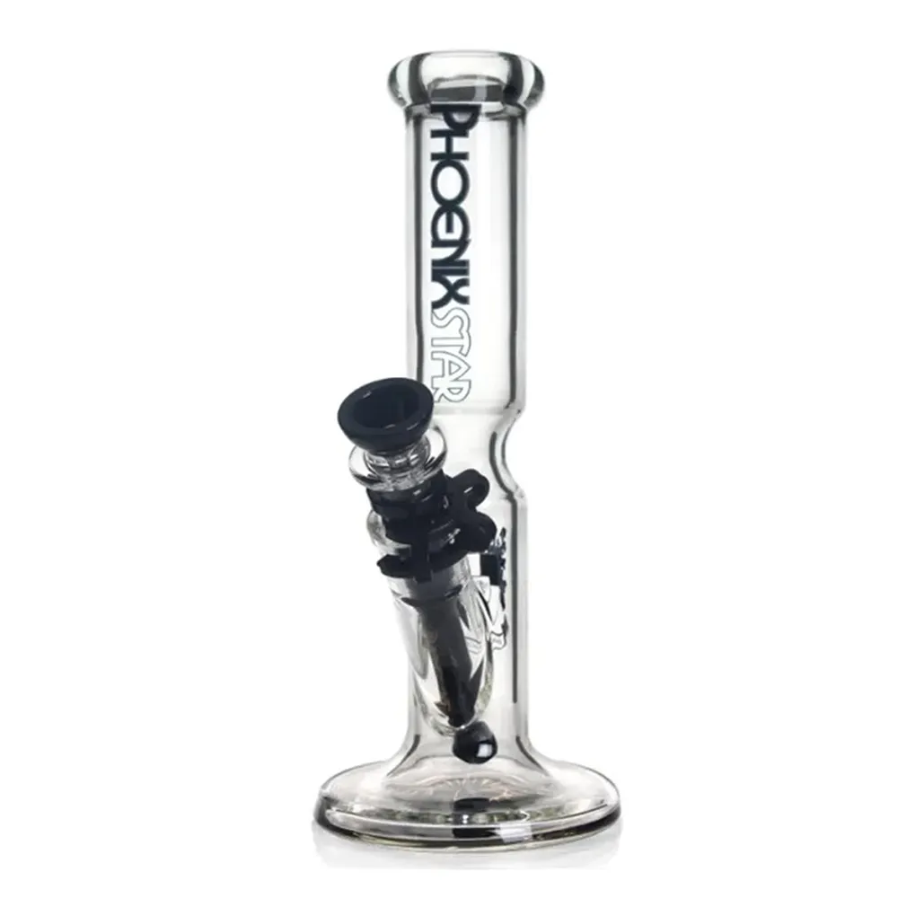 Green Flower Phoenix Star Straight 10 Inches Bong