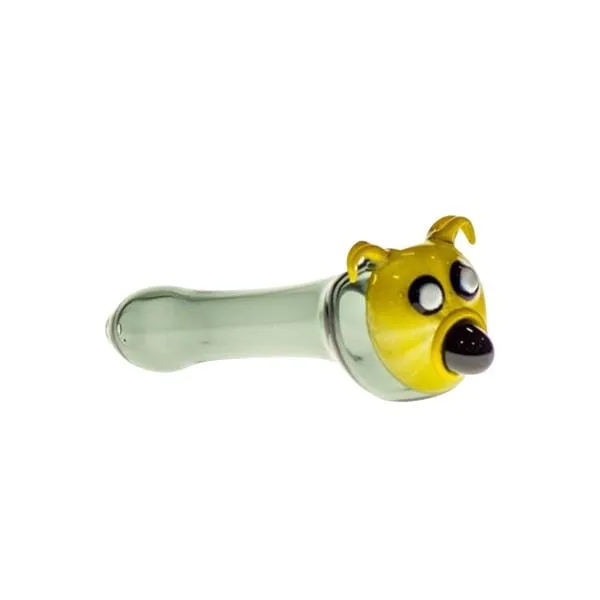 DankStop Yellow Dog Spoon Pipe