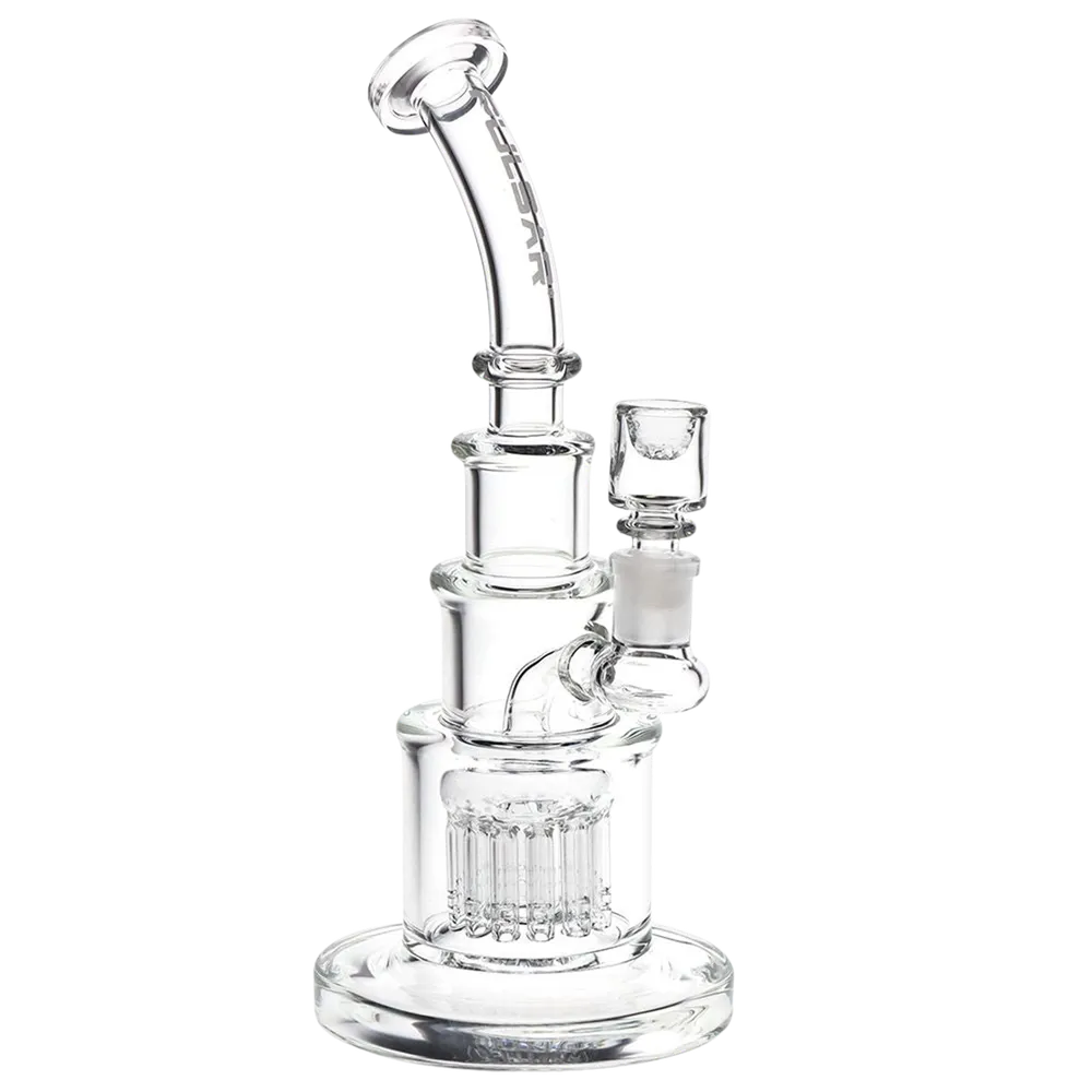 Pulsar 12 Arm Perc Chugger Glass Bong - 10" / 14mm F