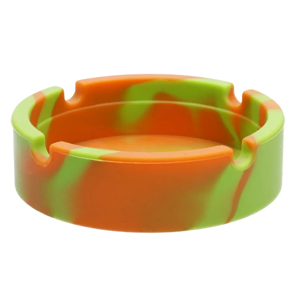 Round Silicone Ashtray Ð Assorted
