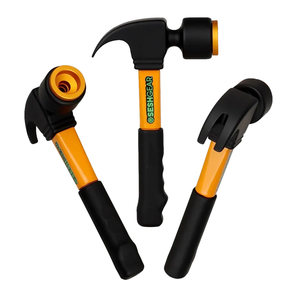 SeshGear Aluminum Hammer Hand Pipe - 5"