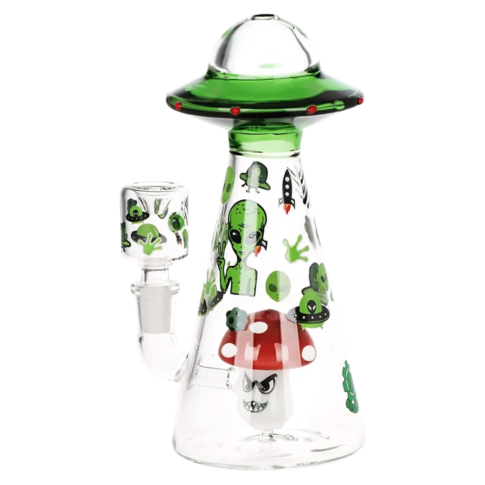 SeshGear Interstellar Trip Glass Bong - 7.25" / 14mm F