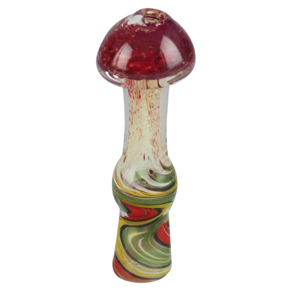 Shroom Tobacco Taster - 3.25" / Colors Vary