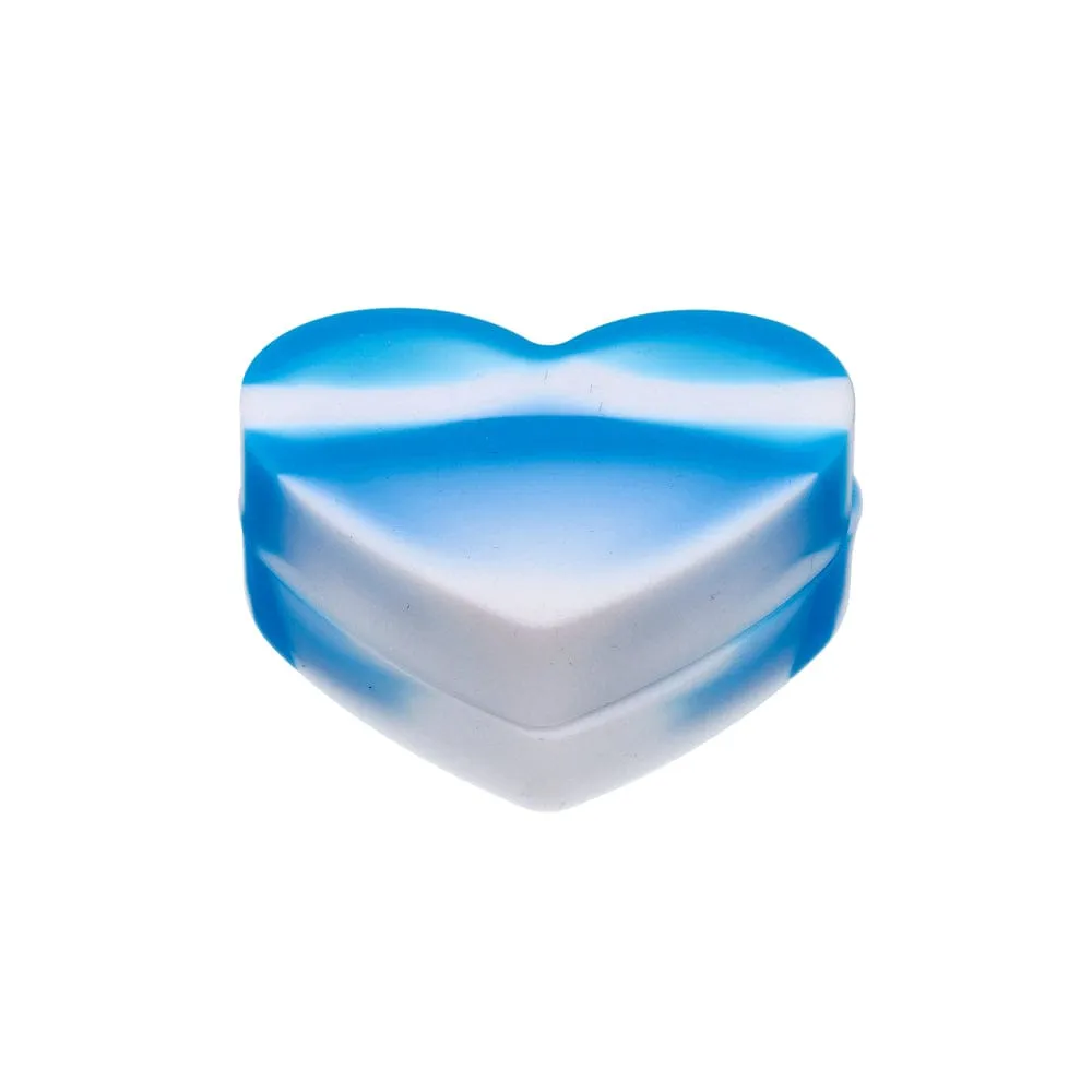 DankStop Silicone Heart Container