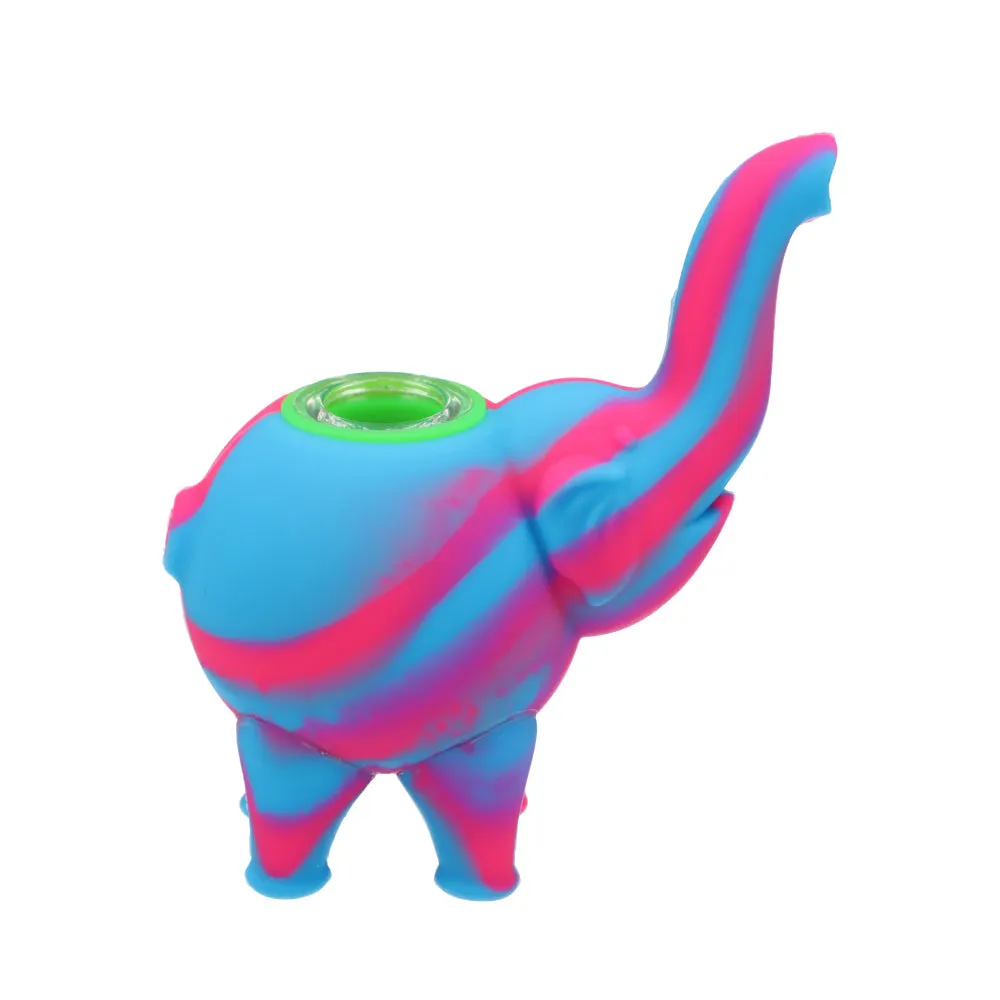 DankStop Silicone Mini Elephant Hand Pipe