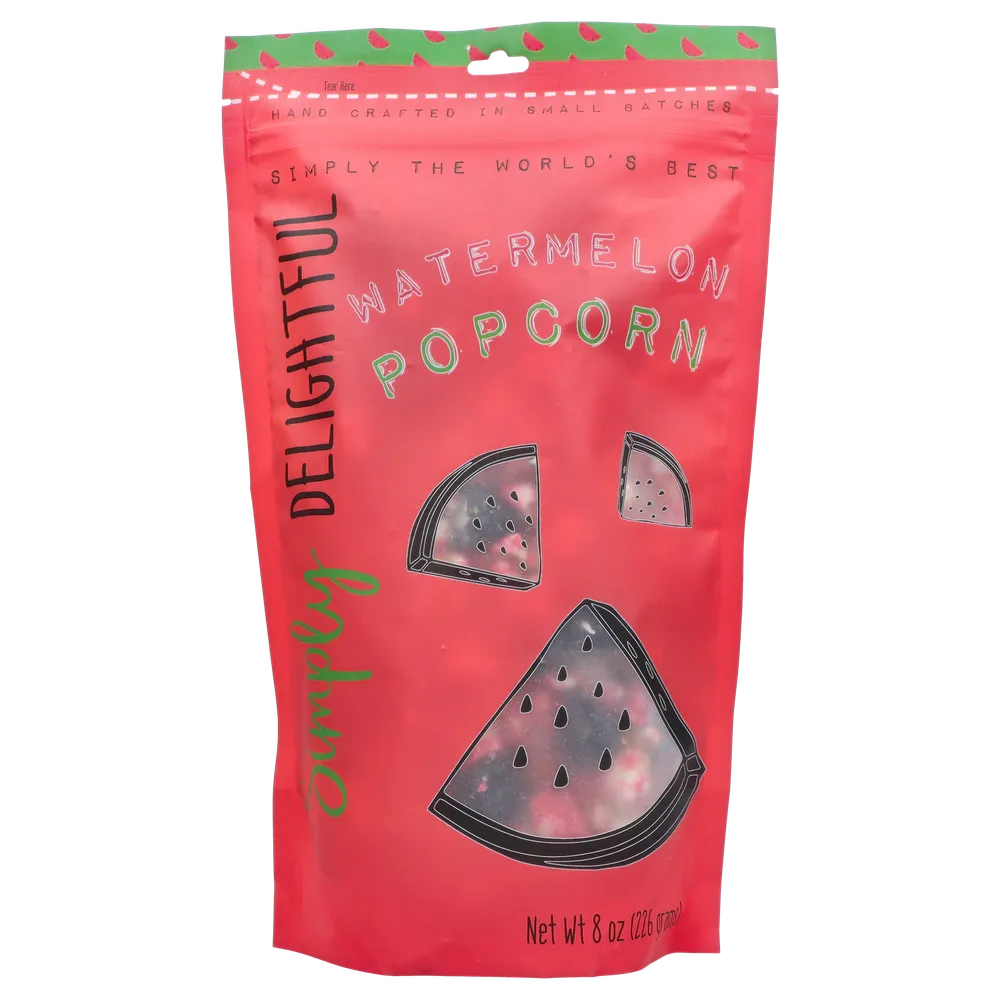 Simply Delightful Watermelon Popcorn