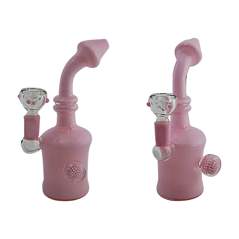 Raj LEAF Enterprise Slime Marble Bong (6")