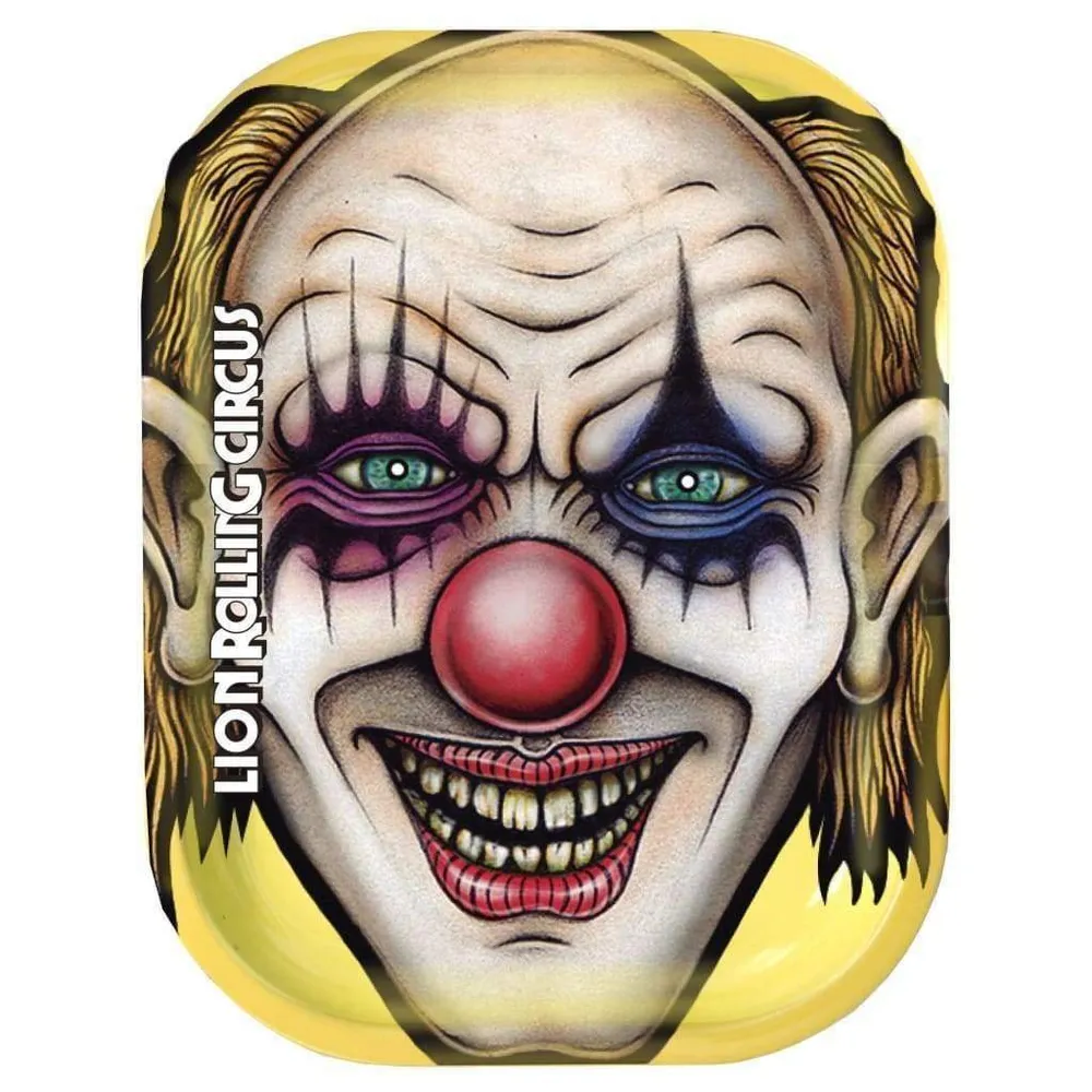 Lion Rolling Circus Small Metal Rolling Trays