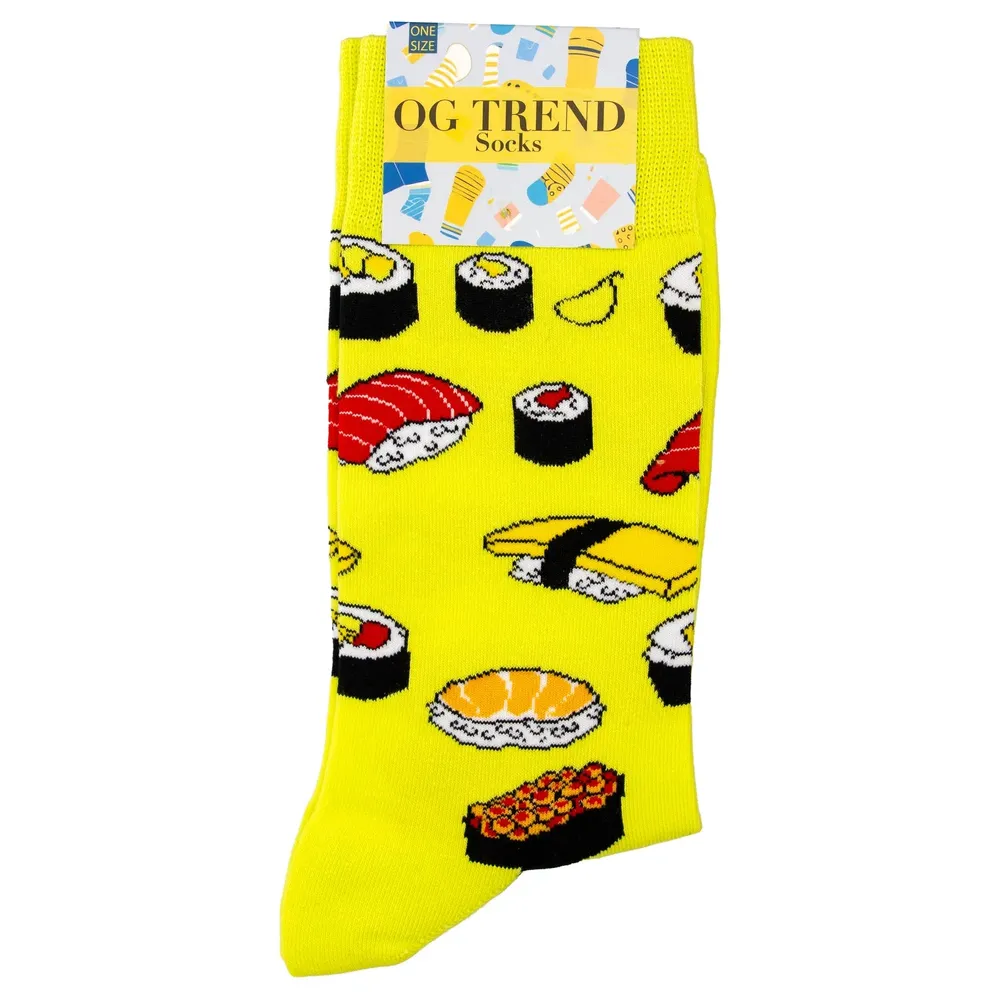 OG Trend Sushi Socks - One Size Fits All