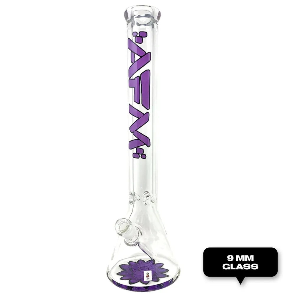 AFM Smoke The Flower Monkey Beaker 18" - 9mm